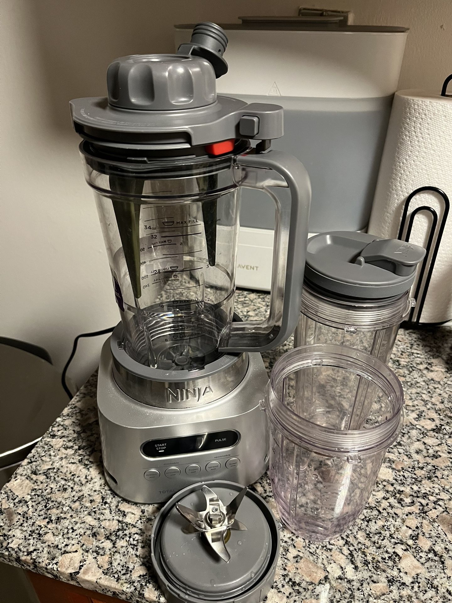 Gray Ninja Blender Set