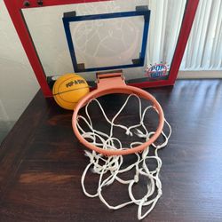 Super Slam Mini over the door Basketball Hoop with announcer and score