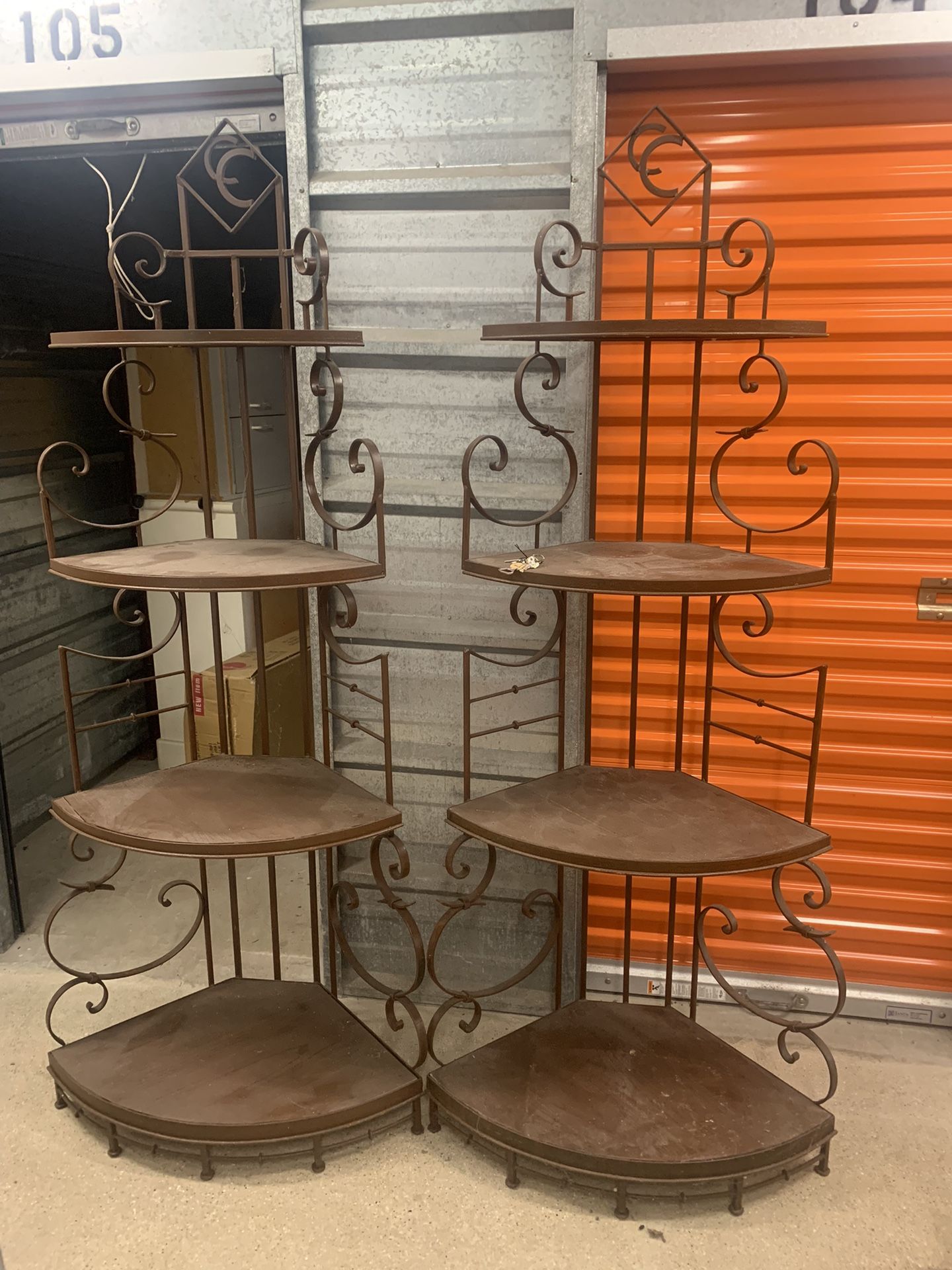 Metal Decorative Shelves   