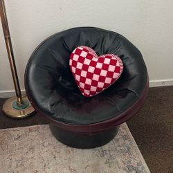 Genuine Leather Lounge Chair