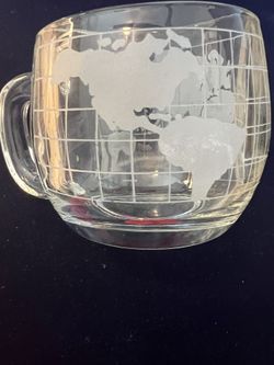 1970s Crystal Vintage Nestle Nescafe Coffee Cups