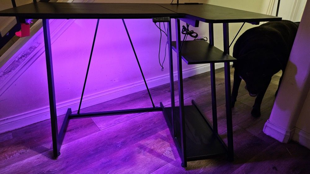 Gaming Desk ~ With LED lights
