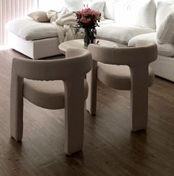 Modern Barrel Dining Chair