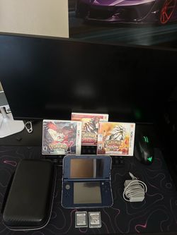 New modded 3ds LL with dual IPs Read Description
