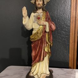 Sacred Heart statue 