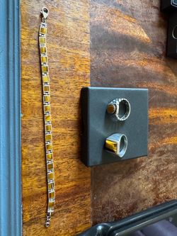 .925 Tiger Eye Set