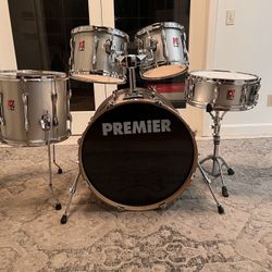 Premier  Cambria 5 Piece drum set 