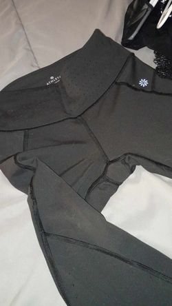 Athleta Black High-Waist Leggings size S