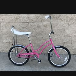 Schwinn Pink Fair Lady Stingray Bicycle Cruiser 