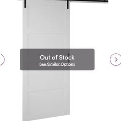 Barn Door With Installation Kit