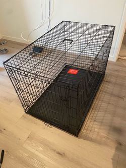Large dog kennel