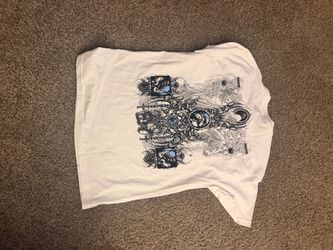 White graphic Tee