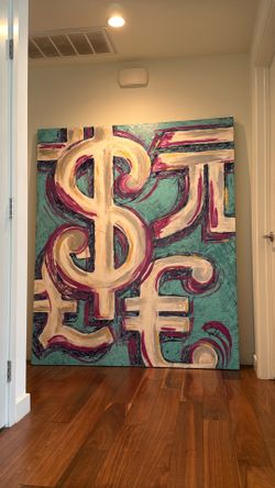 6x5 ft Canvas Modern Original Painting Art