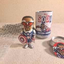 Funko Soda! [CHASE] Captain America (Falcon aka Sam Wilson) [1 out of 2,000]