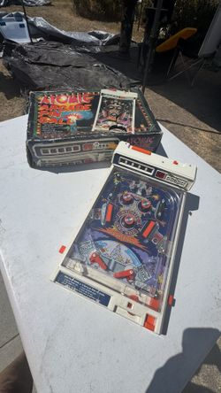 Atomic pinball game "it works"