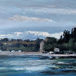 Paint. Canvas. Oil. 16/20 inch. Price $150