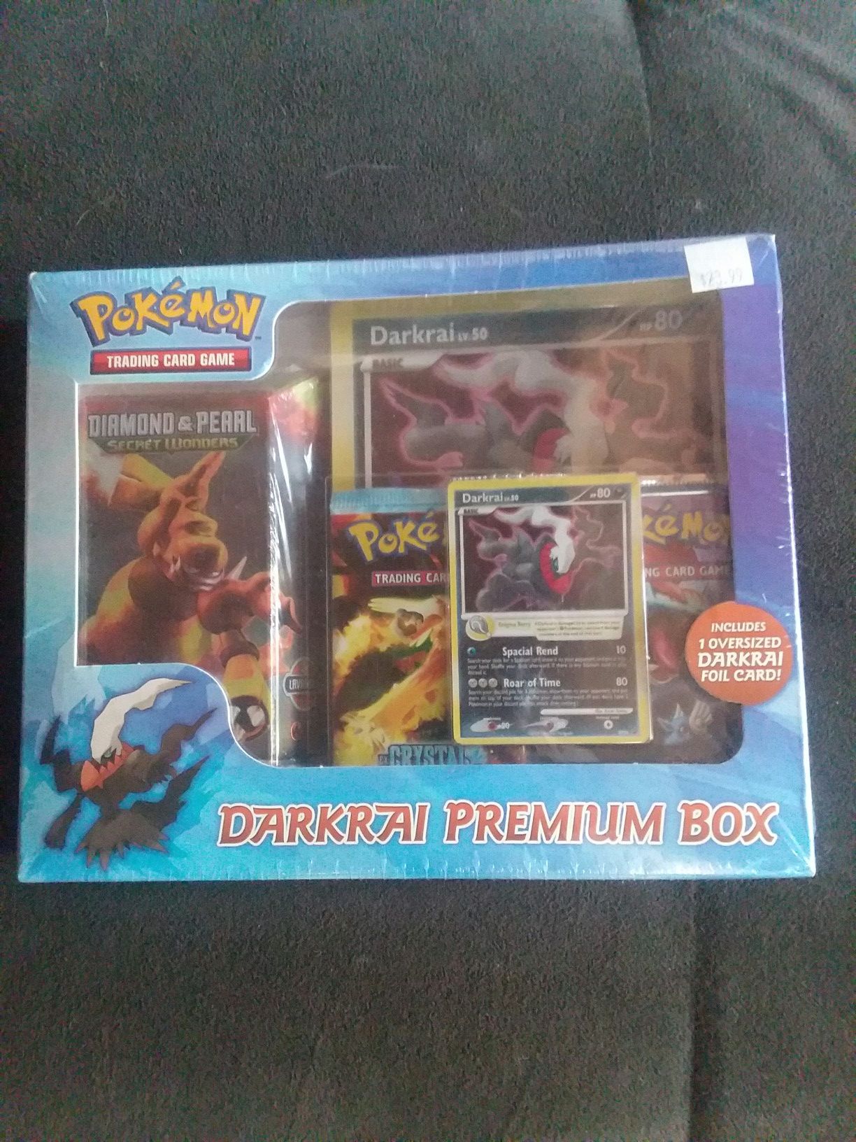 Pokemon sealed darkrai premium box - 2008 diamond and pearl secret wonders incredibly rare MINT condition