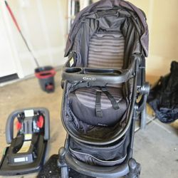 GRACO STOLLER, BASSINET, CAR SEAT 