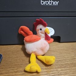 TY Beanie Babies "Strut The Rooster" Mint 