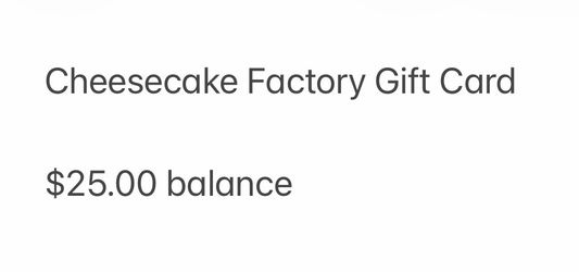 Cheesecake Factory GC