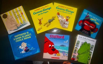 📚✨ Classic Children’s Hardcover Book Bundle – 7 Books ✨ 📚