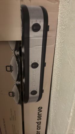 Chefman Triple Slow Cooker Buffet Server