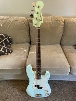 Fender Precision Bass Guitar Sonic Blue