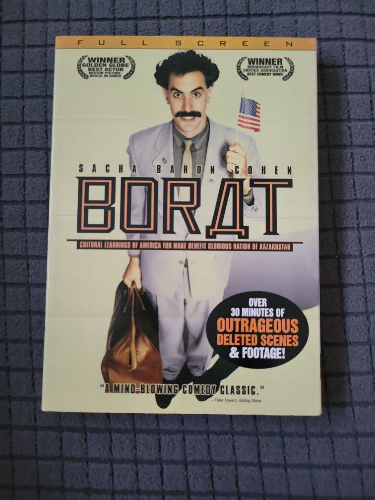 Movie BORAT, DVD - New