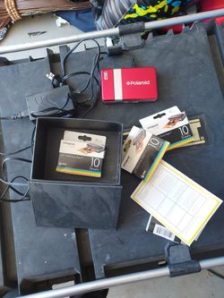 Polaroid Mini Printer And Sheets