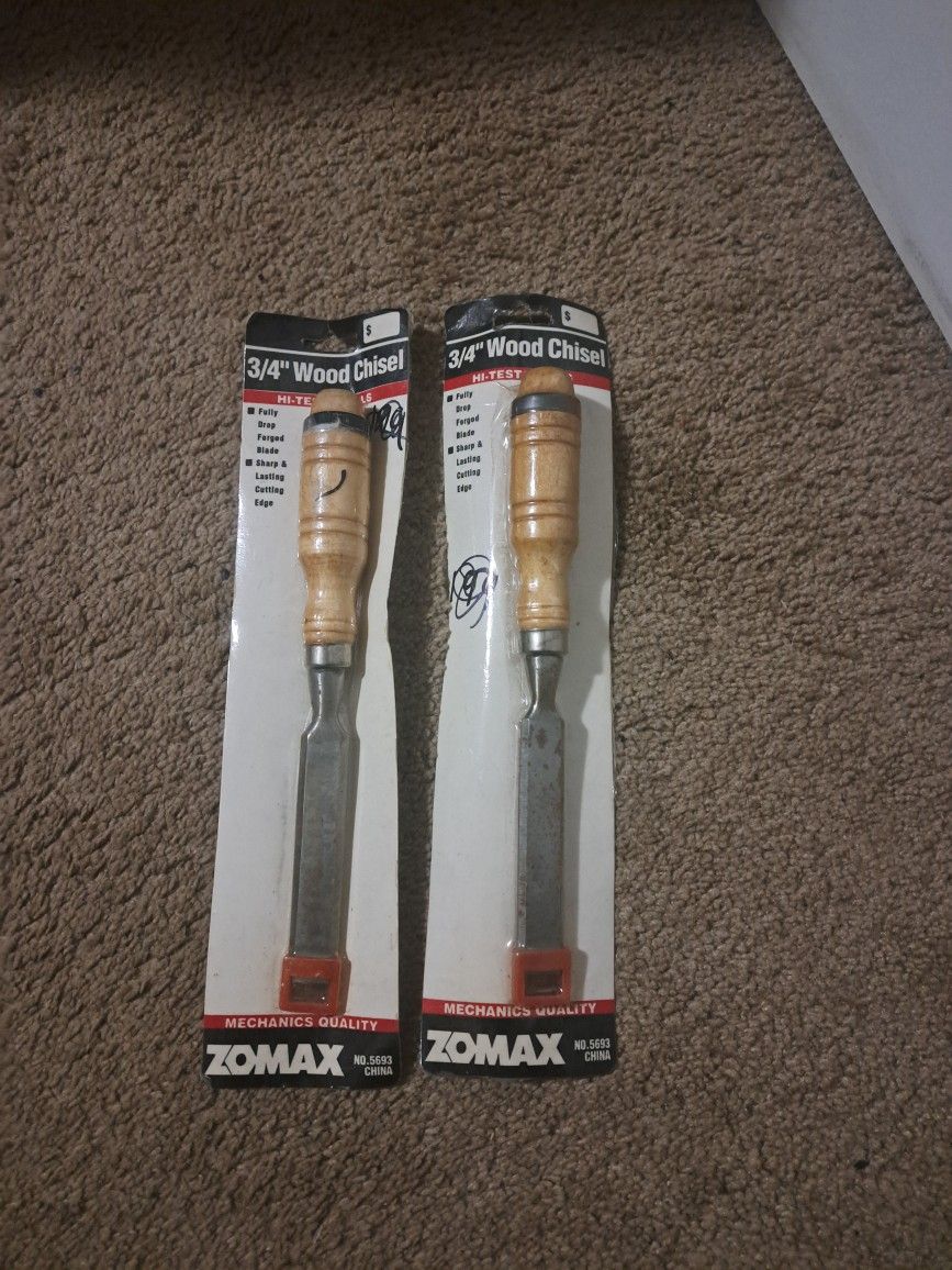 2 Zomax Chisels. (NEW)