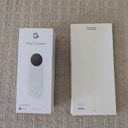 Brand-new 2nd Generation Google Nest Doorbell (Wired) and Cover Plate
