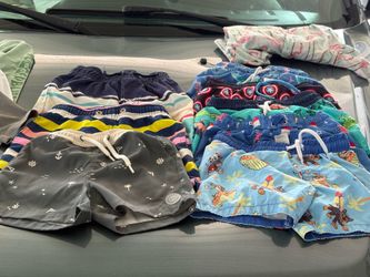 3 t Swim Trunks and swim shirts Bundle – Mixed Styles
