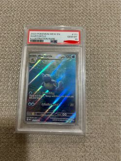 PSA 10 Wartortle