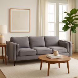 Free Delivery , Grey MCM sofas ( 2 Available) Very Comfy 