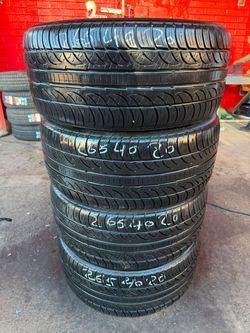 265///40//20 
Pirelli p zero 
90% de vida 
Dot 23