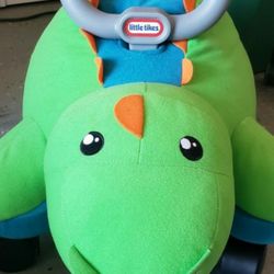 Little Tikes HTF Dino Toddler Child Ride On Pillow Racer 