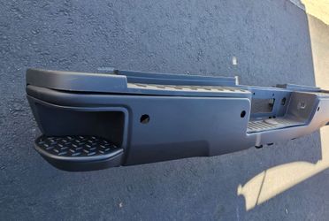 Chevrolet Silverado 2015-2019 Rear Bumper Defensa Trasera Chevy Para Choques