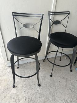 Metal Bar Stools $15 Each