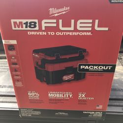 M18 FUEL PACKOUT 18-Volt Lithium-Ion Cordless 2.5 Gal. Wet/Dry Vacuum (Vacuum-Only)