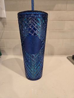 Starbucks Blue Studded Cold Cup Tumbler