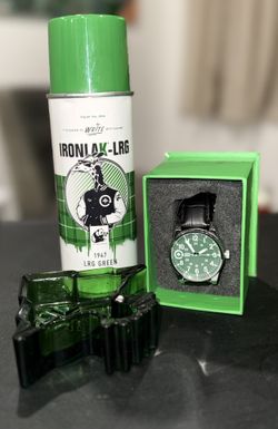 LRG IRONLAL SPRAY CAN/ WATCH/ ASHTRAY all 3 