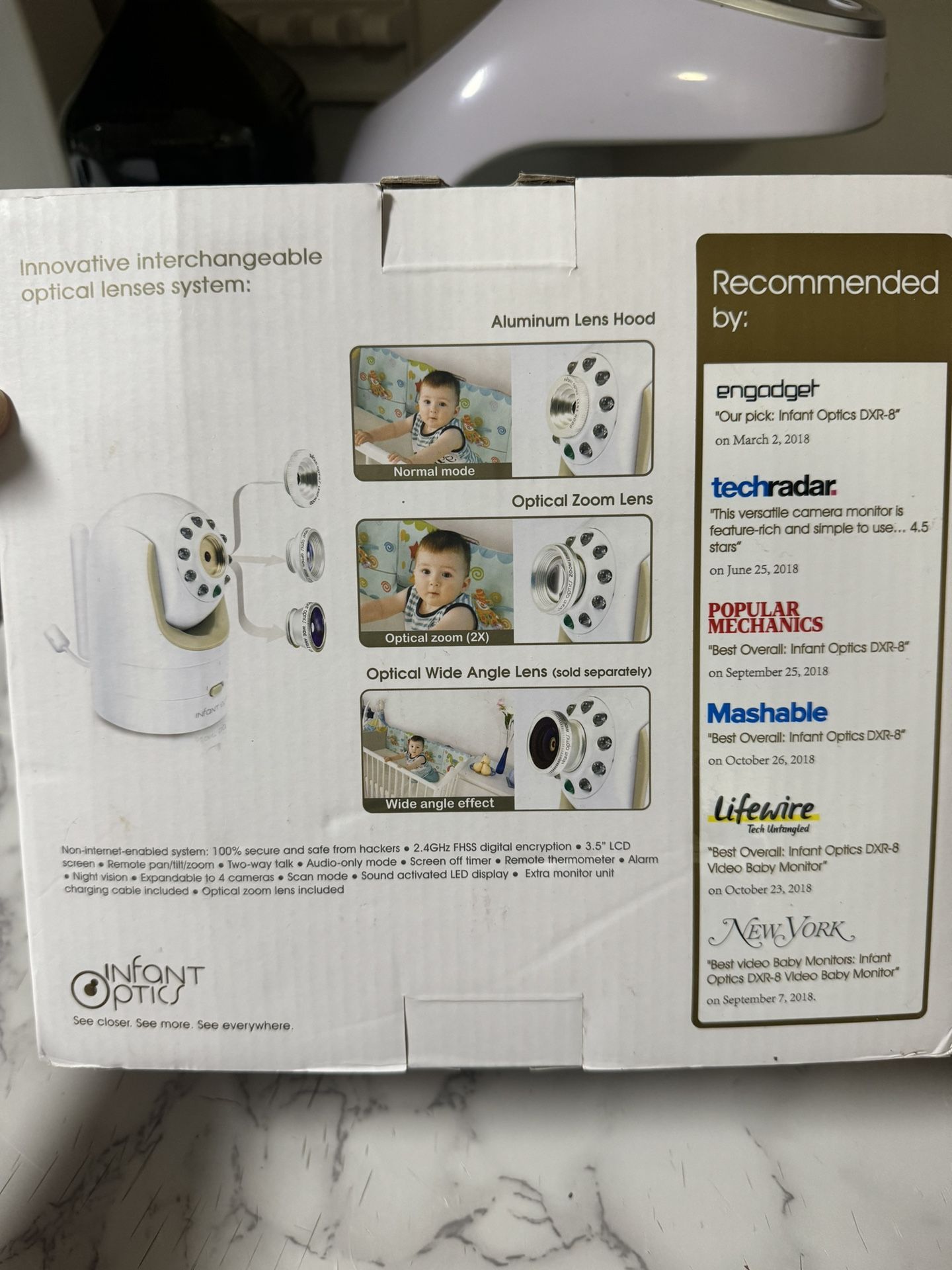 Infant Optics DXR Baby Monitor System