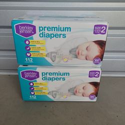 2 Boxes Of Pampers 
