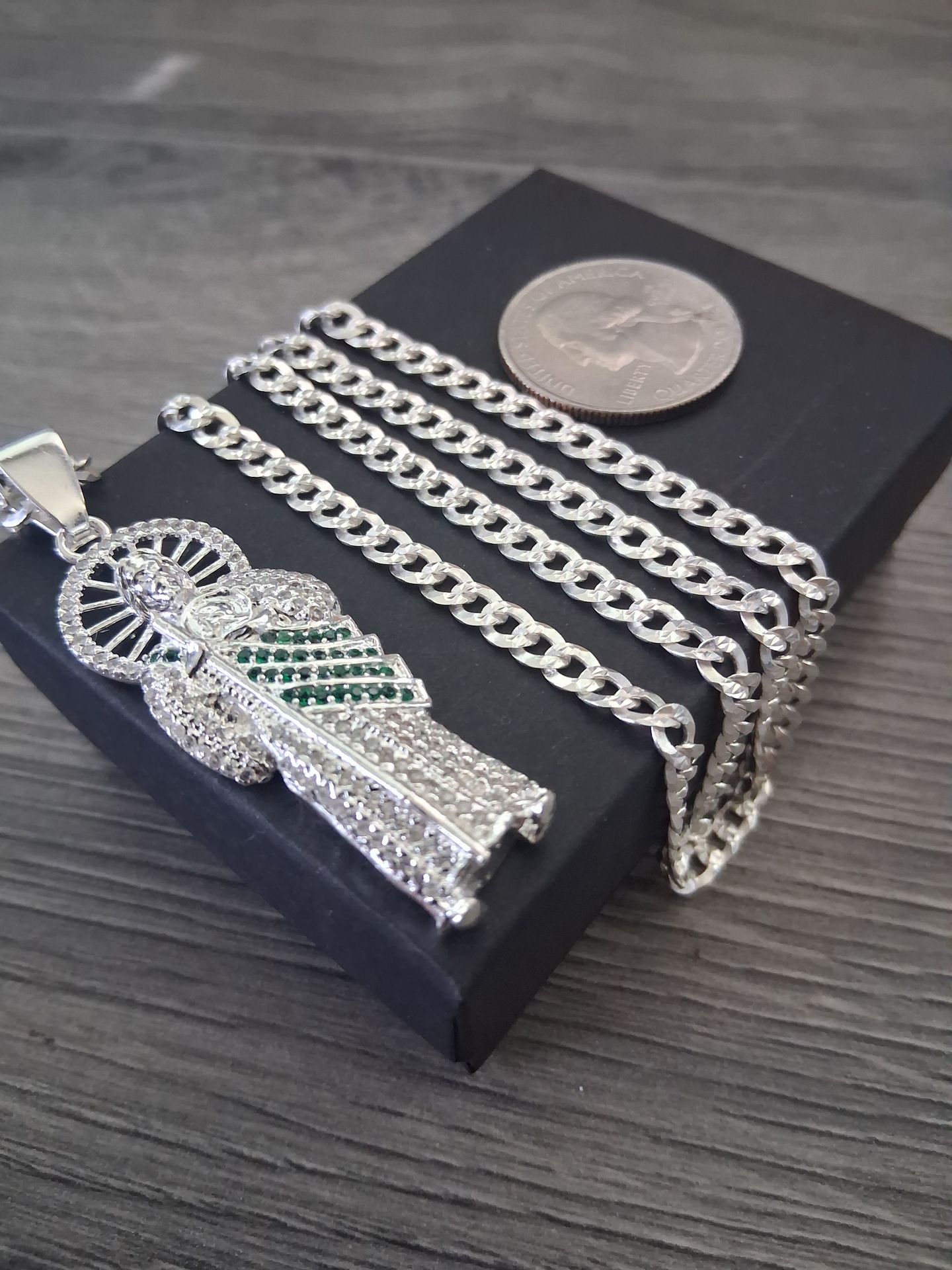 Cadena y san judas plata 925