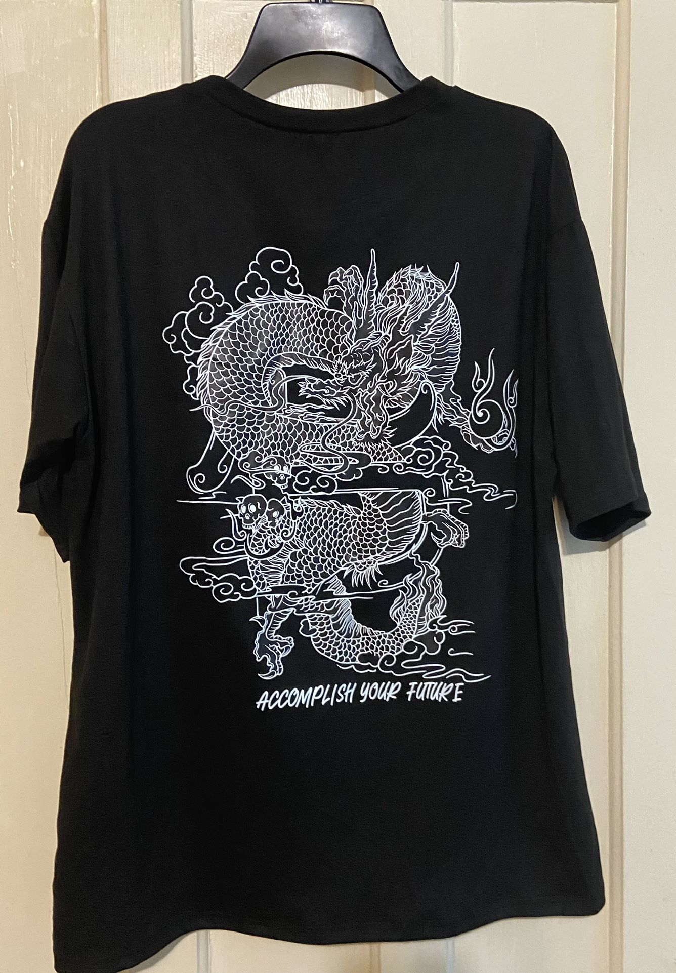 Dragon pattern New men’s T-shirt Small