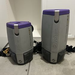 ProTeam vacuum backpack