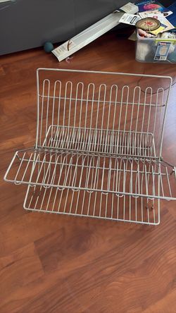 Chrome Wire Dish Drying Rack