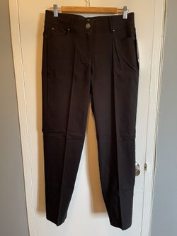 Nwt super stretchy black women’s classic black pants. Size 8 Inseam 29