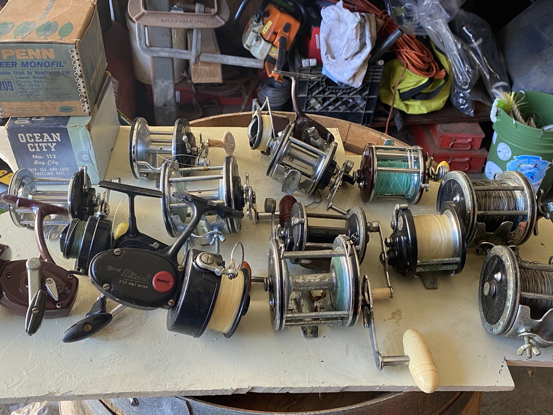 Fishing Reel Used Two New