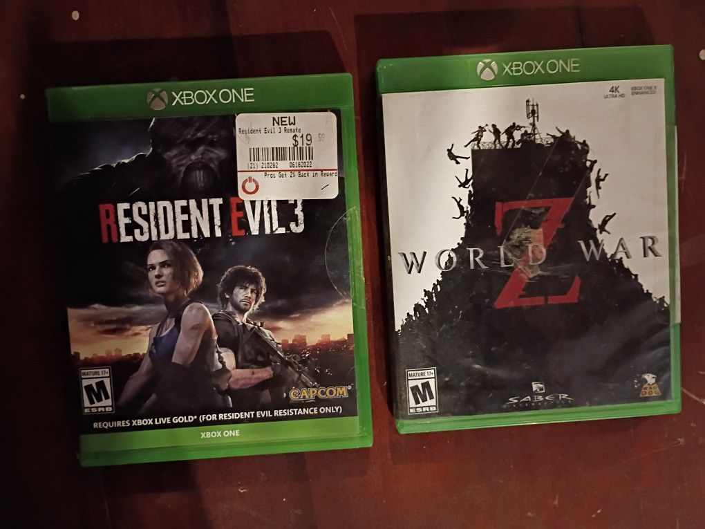 Two Xbox One Games 
